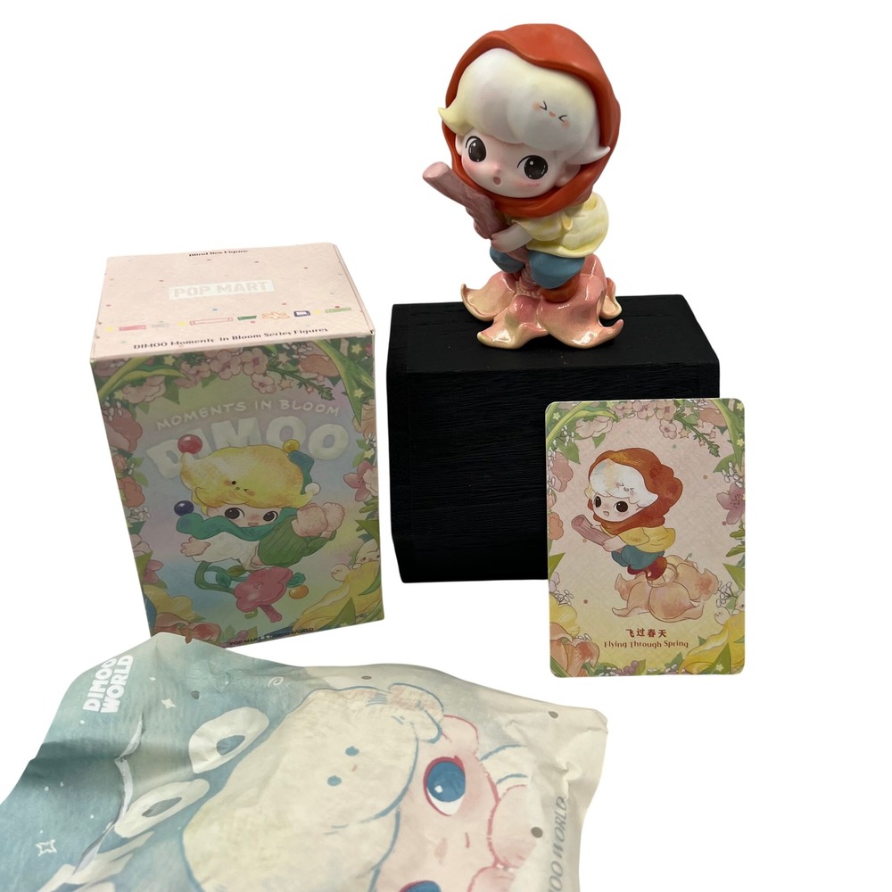 POP MART DIMOO Moments in Bloom Flying Through Spring Figure Confirmed Blind Box